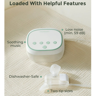 Aspirador Nasal Elétrico Momcozy BreezyClear Pró 2 em 1 - Sistema Exclusivo 2 em 1